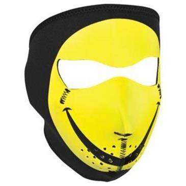 Download Zanheadgear Yellow Smiley Face Neo Full Face Mask Weather Resistant Protection Outdoorshopping Com At Outdoorshopping PSD Mockup Templates